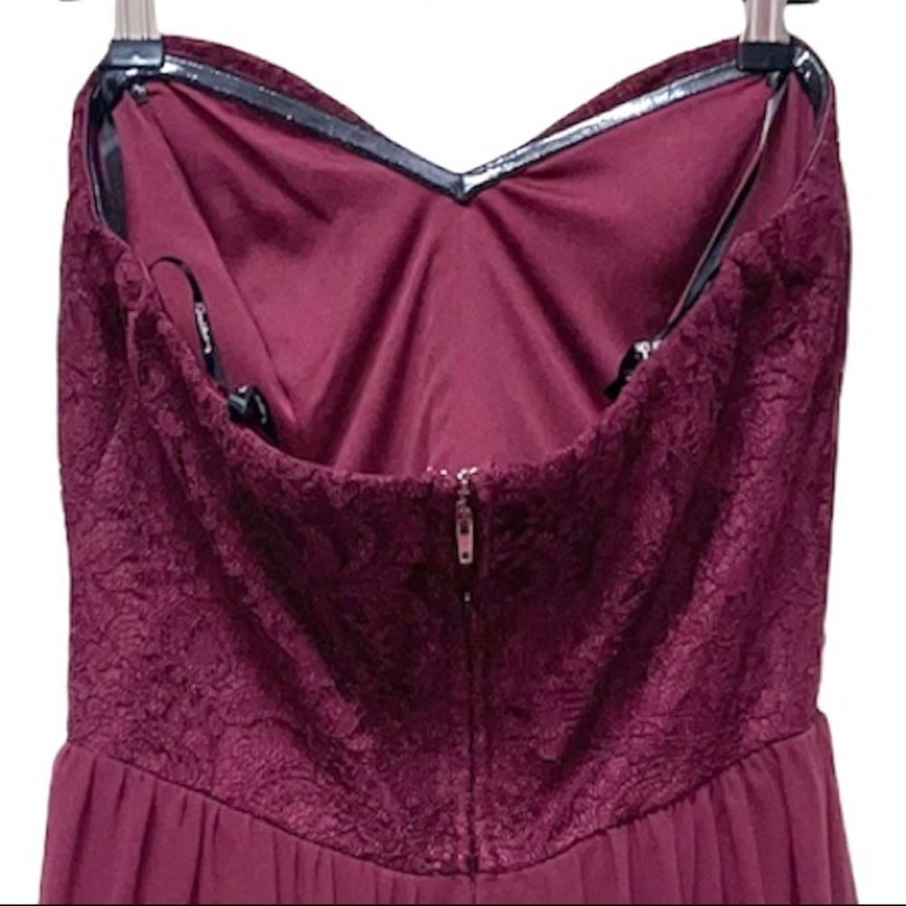 Speechless Strapless Sequins Rhinestones Detail Dress Size 13 - Picture 5 of 11
